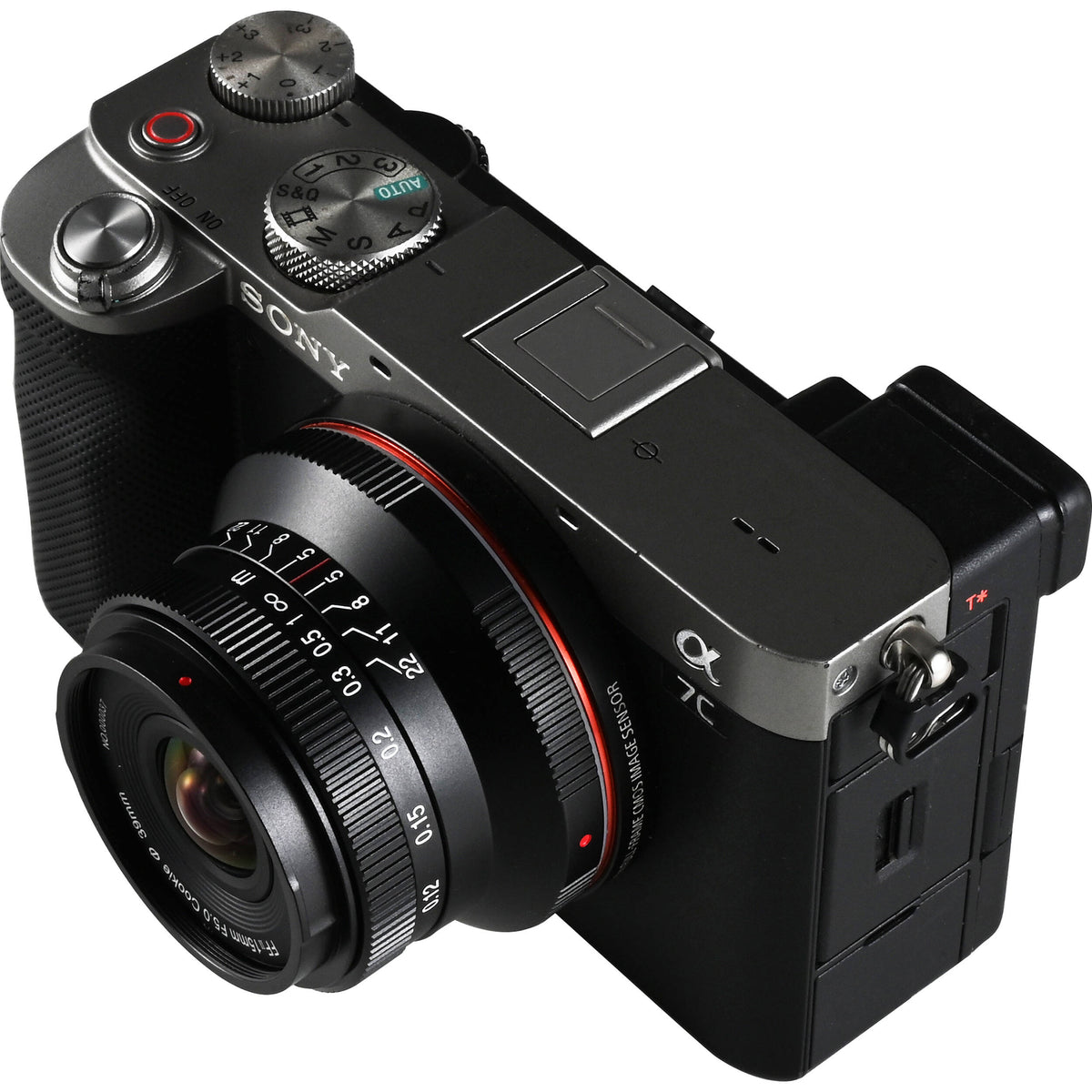 Lente Venus Optics Laowa 15mm f/5 Cookie (Negro, Auto-Aperture) - detalle