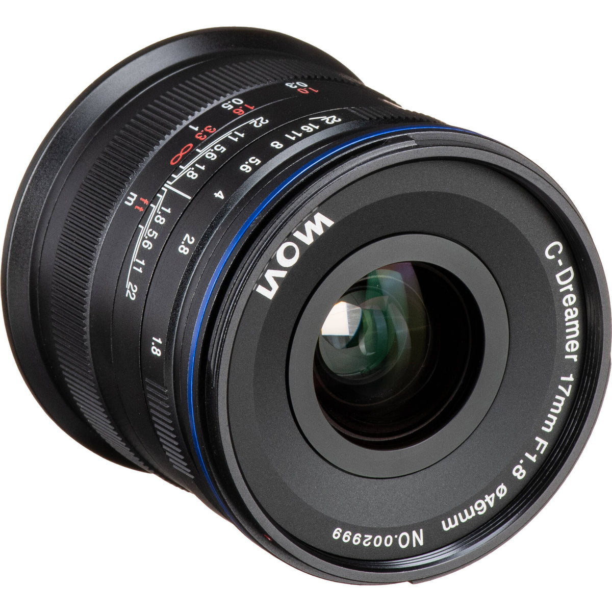 Lente Venus Optics Laowa 17mm f/1.8 - puertos y conexiones