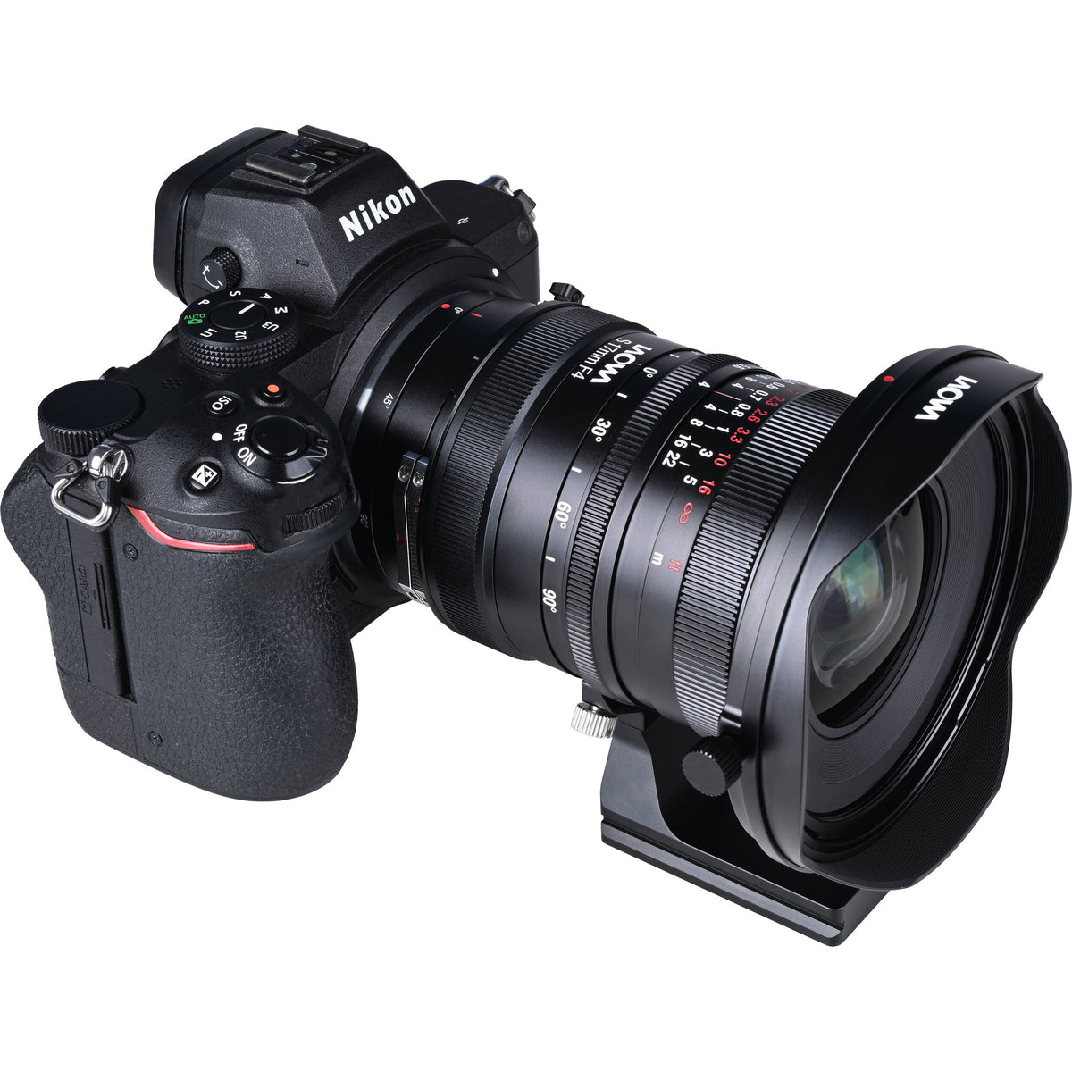 Lente Venus Optics Laowa 17mm f/4 Zero-D Shift - detalle