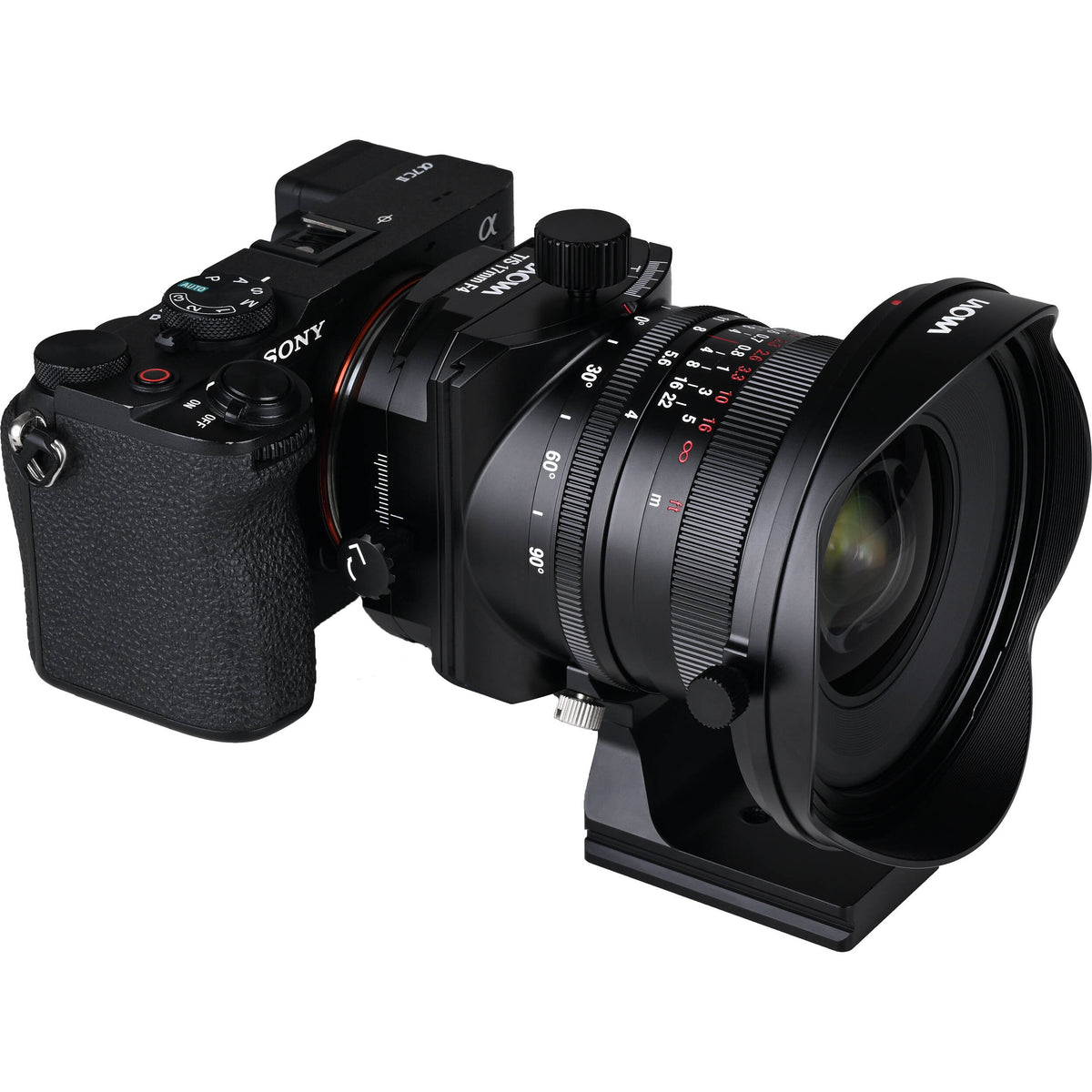Lente Venus Optics Laowa 17mm f/4 Zero-D Tilt-Shift - detalle