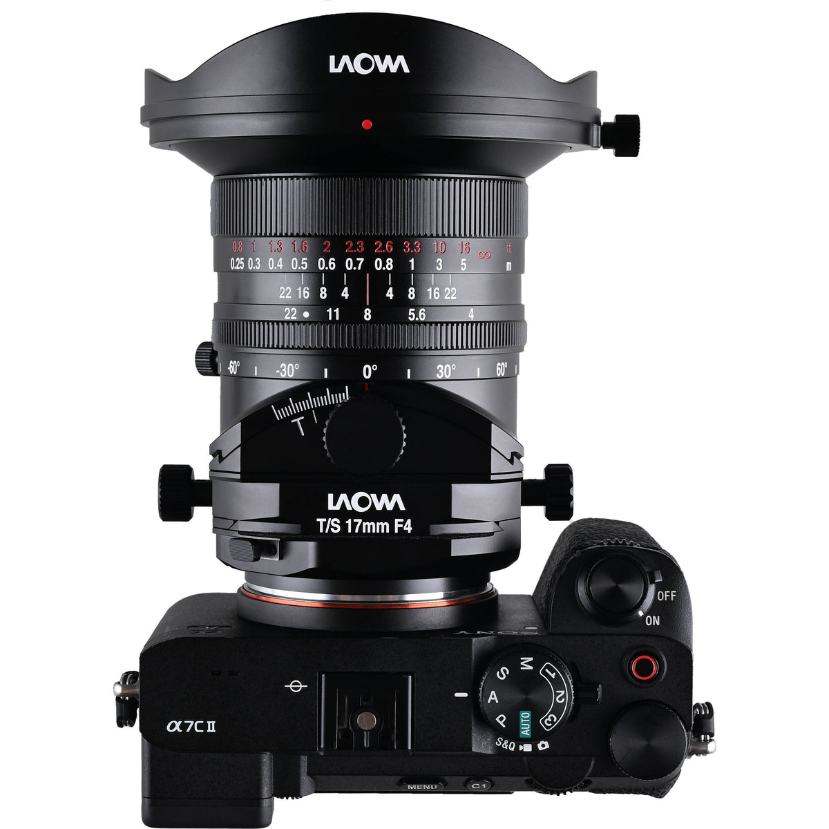 Lente Venus Optics Laowa 17mm f/4 Zero-D Tilt-Shift - en uso