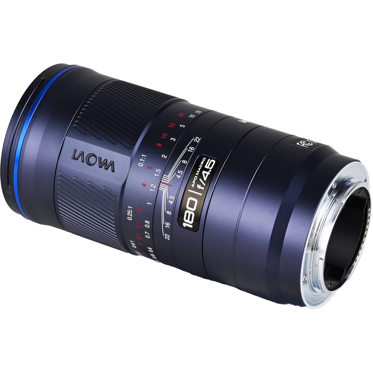 Lente Venus Optics Laowa 180mm f/4.5 1.5x Ultra-Macro APO - vista frontal