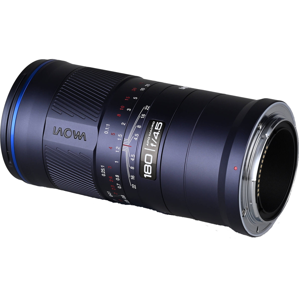 Lente Venus Optics Laowa 180mm f/4.5 1.5x Ultra-Macro APO - vista frontal