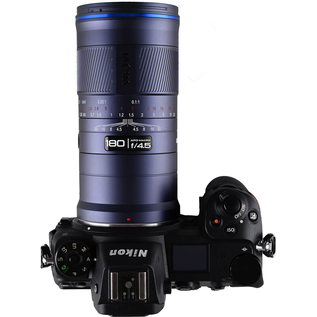 Lente Venus Optics Laowa 180mm f/4.5 1.5x Ultra-Macro APO - en uso