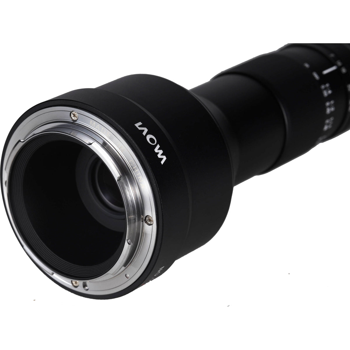 Lente Venus Optics Laowa 24mm f/14 Probe - vista frontal
