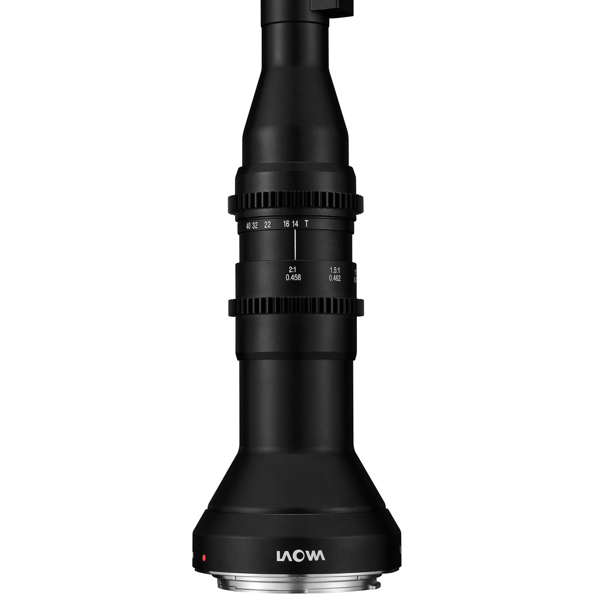Lente Venus Optics Laowa 24mm f/14 Probe (Cine-Mod Version) - vista frontal