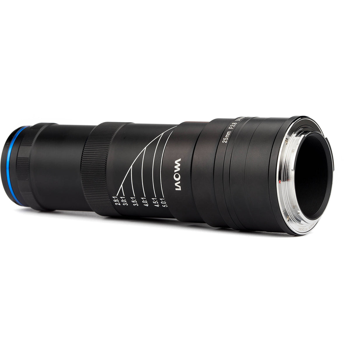 Lente Venus Optics Laowa 25mm f/2.8 2.5-5X Ultra Macro - contenido de la caja