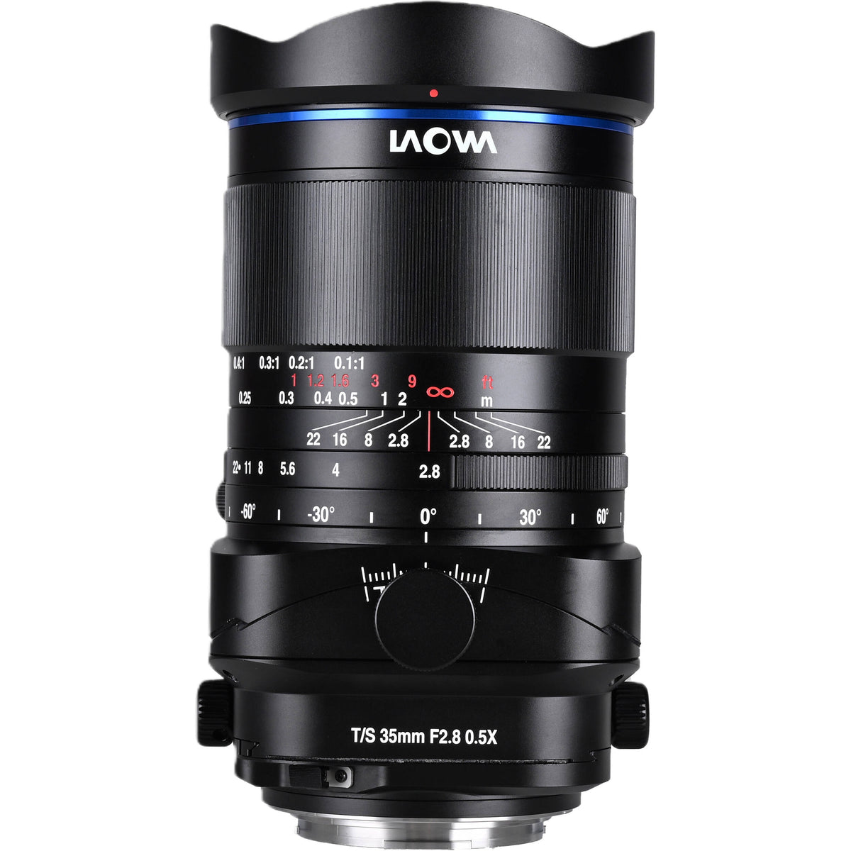 Lente Venus Optics Laowa 35mm f/2.8 Zero-D Tilt-Shift 0.5x Macro - vista frontal
