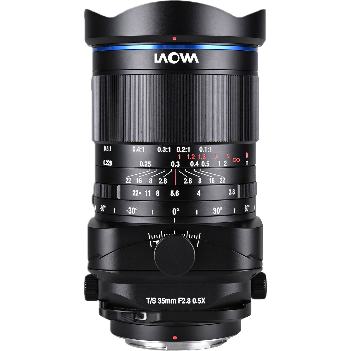 Lente Venus Optics Laowa 35mm f/2.8 Zero-D Tilt-Shift 0.5x Macro - vista frontal