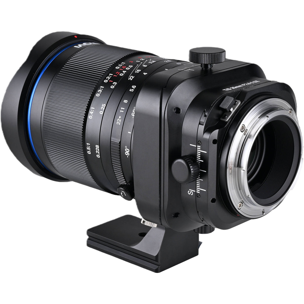 Lente Venus Optics Laowa 35mm f/2.8 Zero-D Tilt-Shift 0.5x Macro - vista lateral