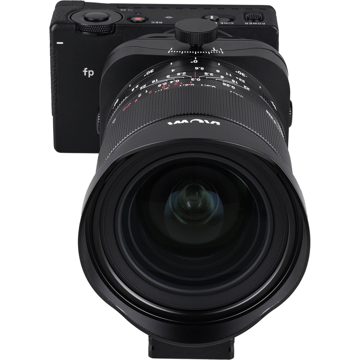 Lente Venus Optics Laowa 35mm f/2.8 Zero-D Tilt-Shift 0.5x Macro - puertos y conexiones
