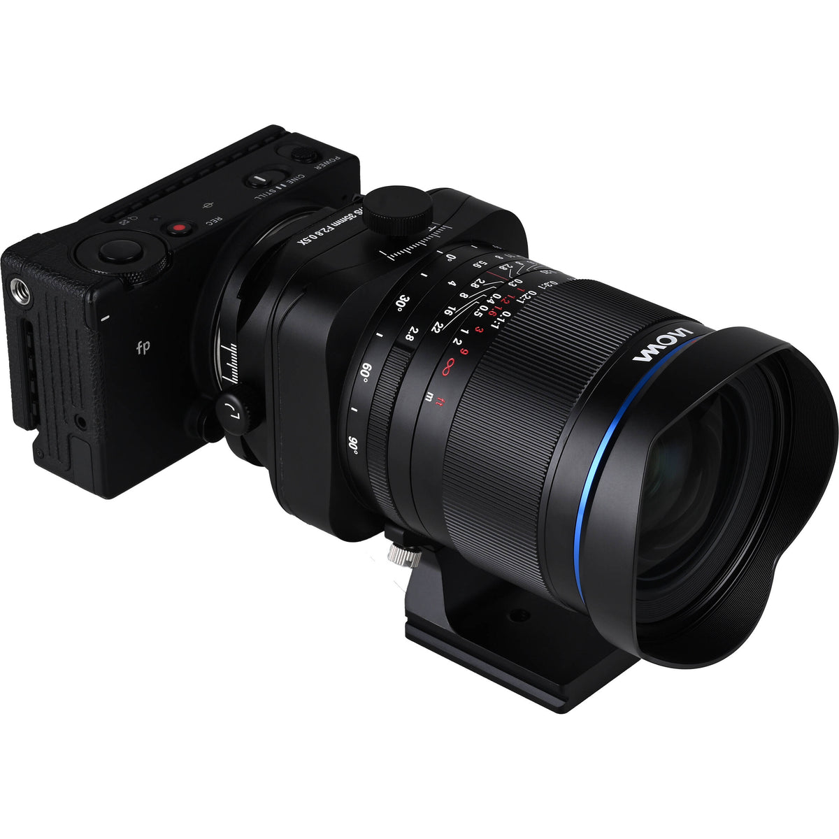 Lente Venus Optics Laowa 35mm f/2.8 Zero-D Tilt-Shift 0.5x Macro - detalle