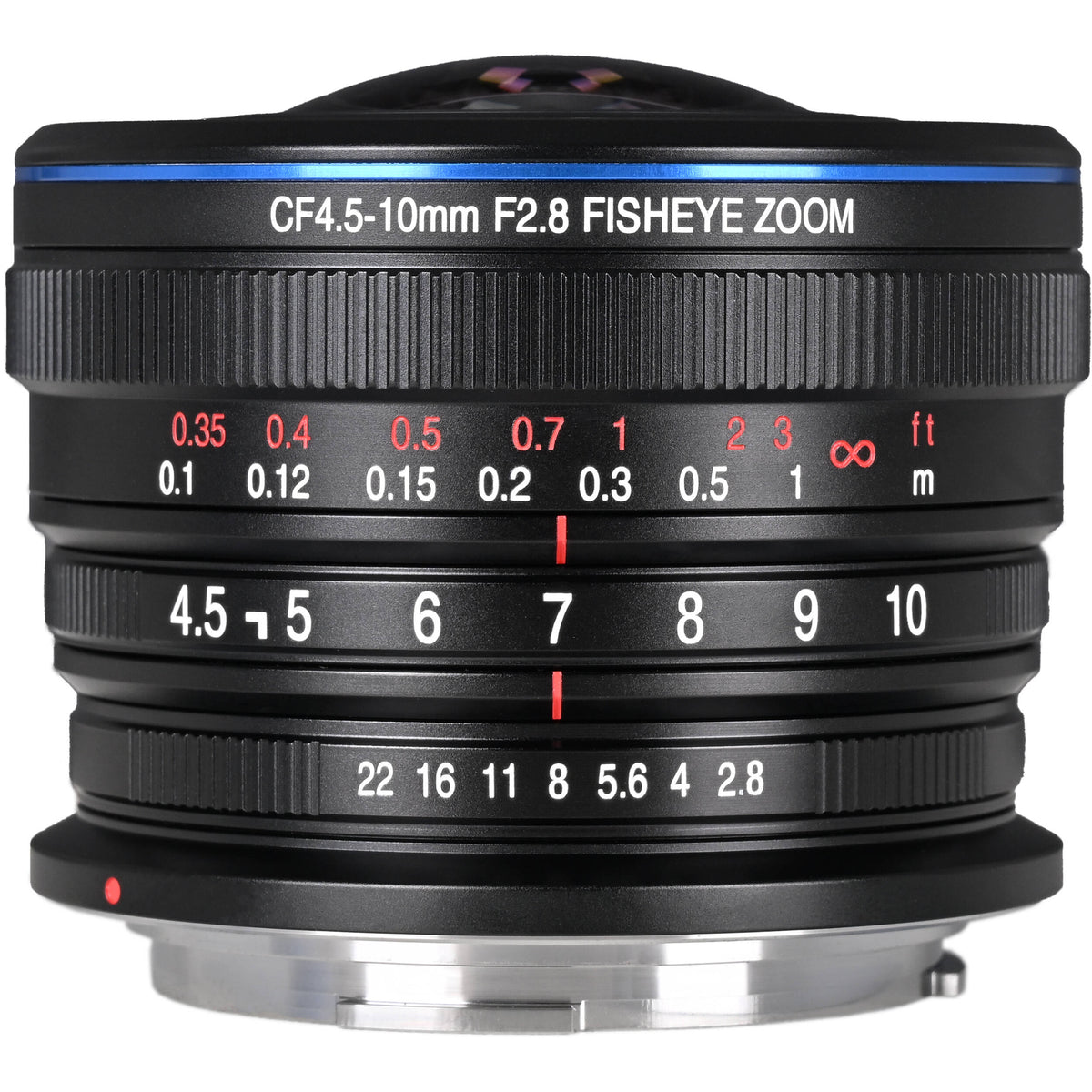 Lente Venus Optics Laowa 4.5-10mm f/2.8 CF Zoom Fisheye - vista principal