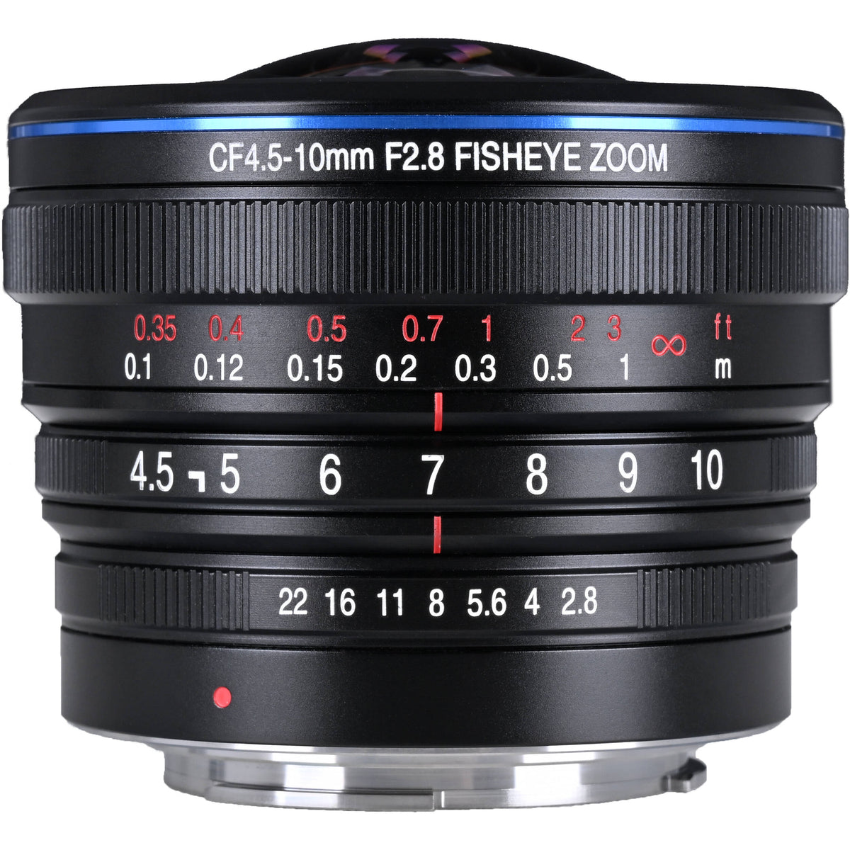 Lente Venus Optics Laowa 4.5-10mm f/2.8 CF Zoom Fisheye - vista principal