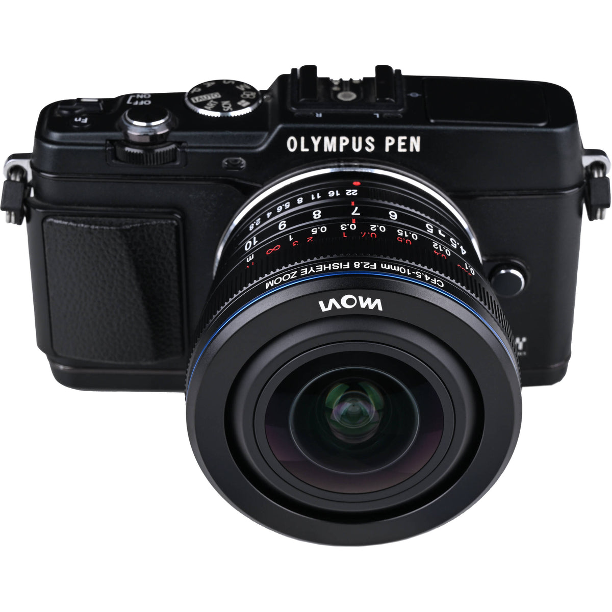 Lente Venus Optics Laowa 4.5-10mm f/2.8 CF Zoom Fisheye - puertos y conexiones