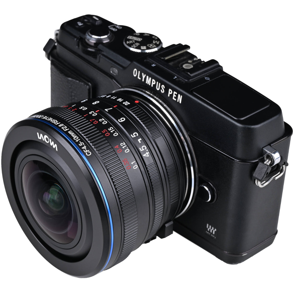 Lente Venus Optics Laowa 4.5-10mm f/2.8 CF Zoom Fisheye - contenido de la caja