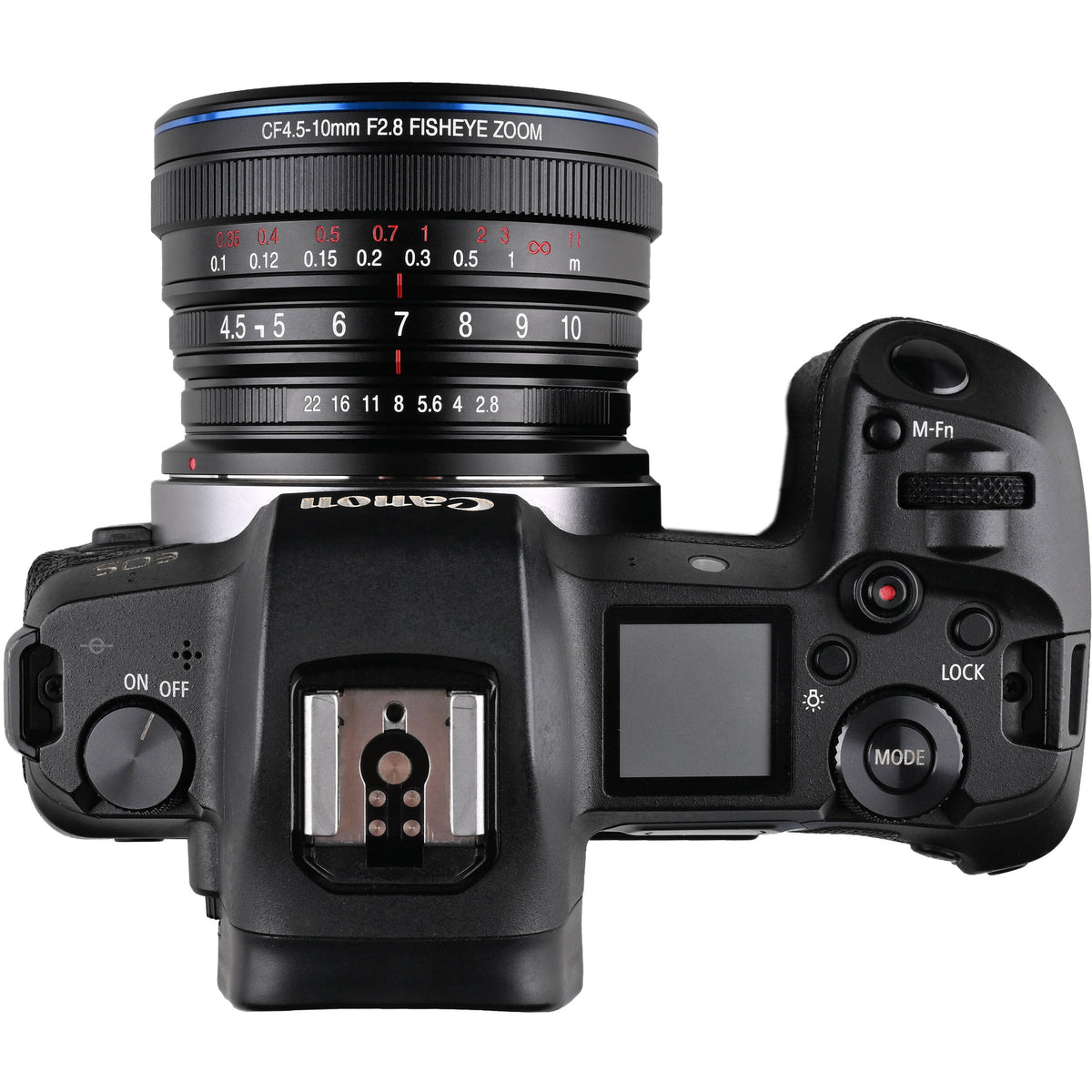 Lente Venus Optics Laowa 4.5-10mm f/2.8 CF Zoom Fisheye - en uso
