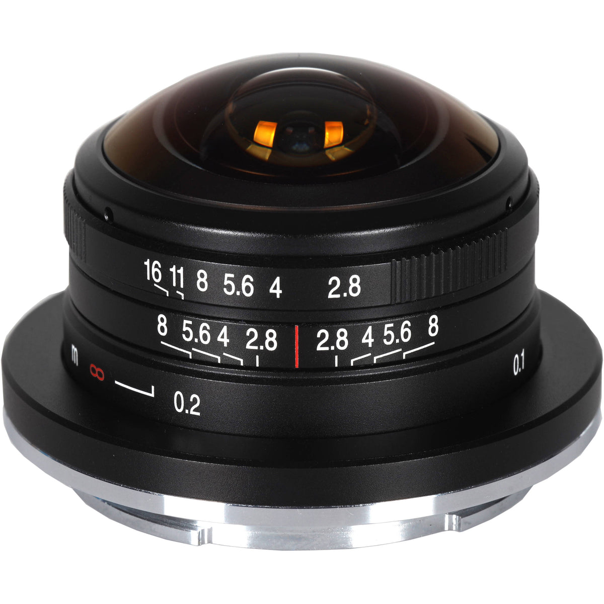 Lente Venus Optics Laowa 4mm f/2.8 Fisheye - vista principal