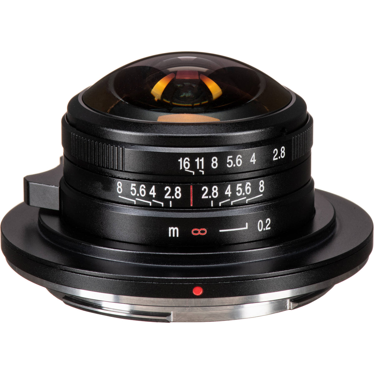 Lente Venus Optics Laowa 4mm f/2.8 Fisheye - vista principal