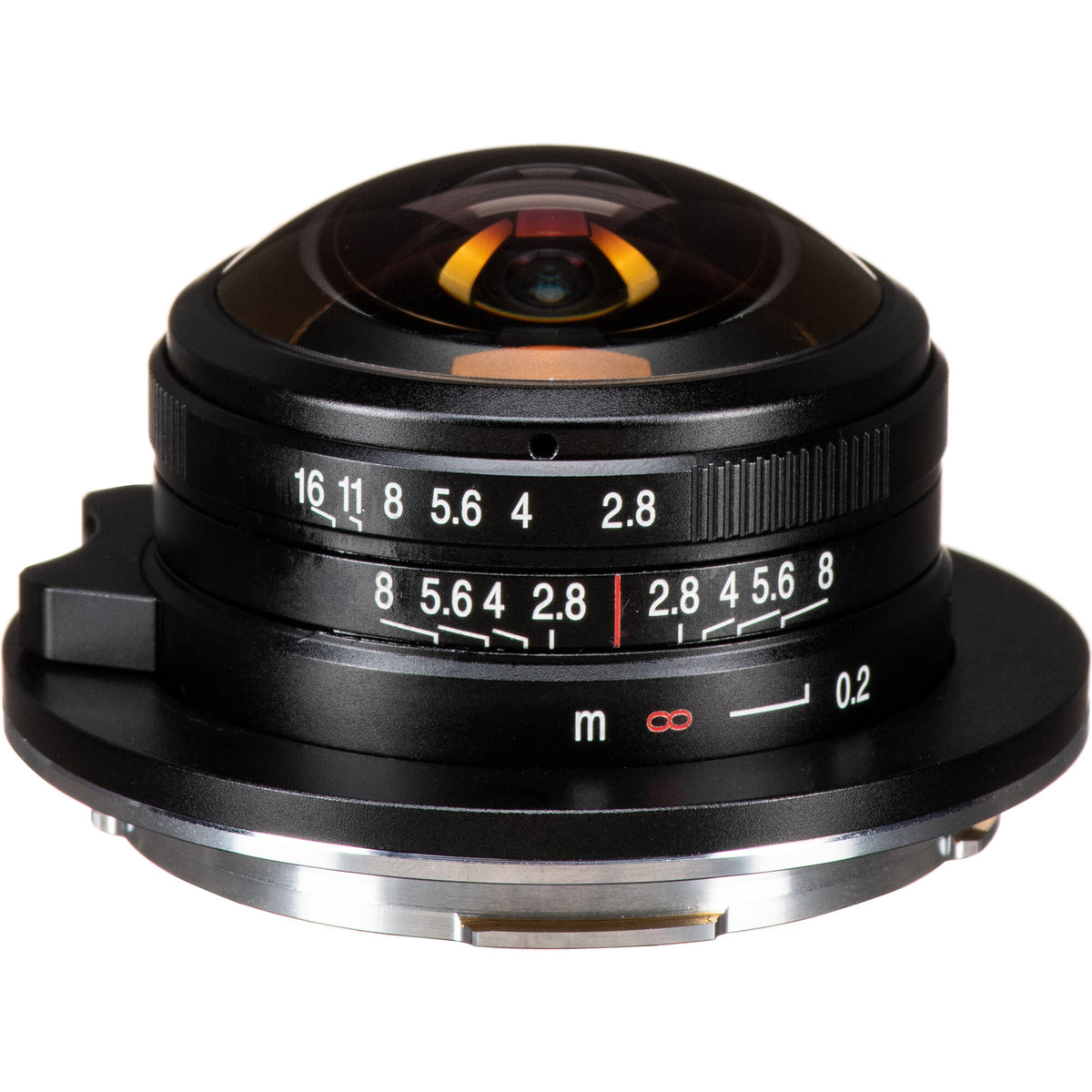 Lente Venus Optics Laowa 4mm f/2.8 Fisheye - vista principal