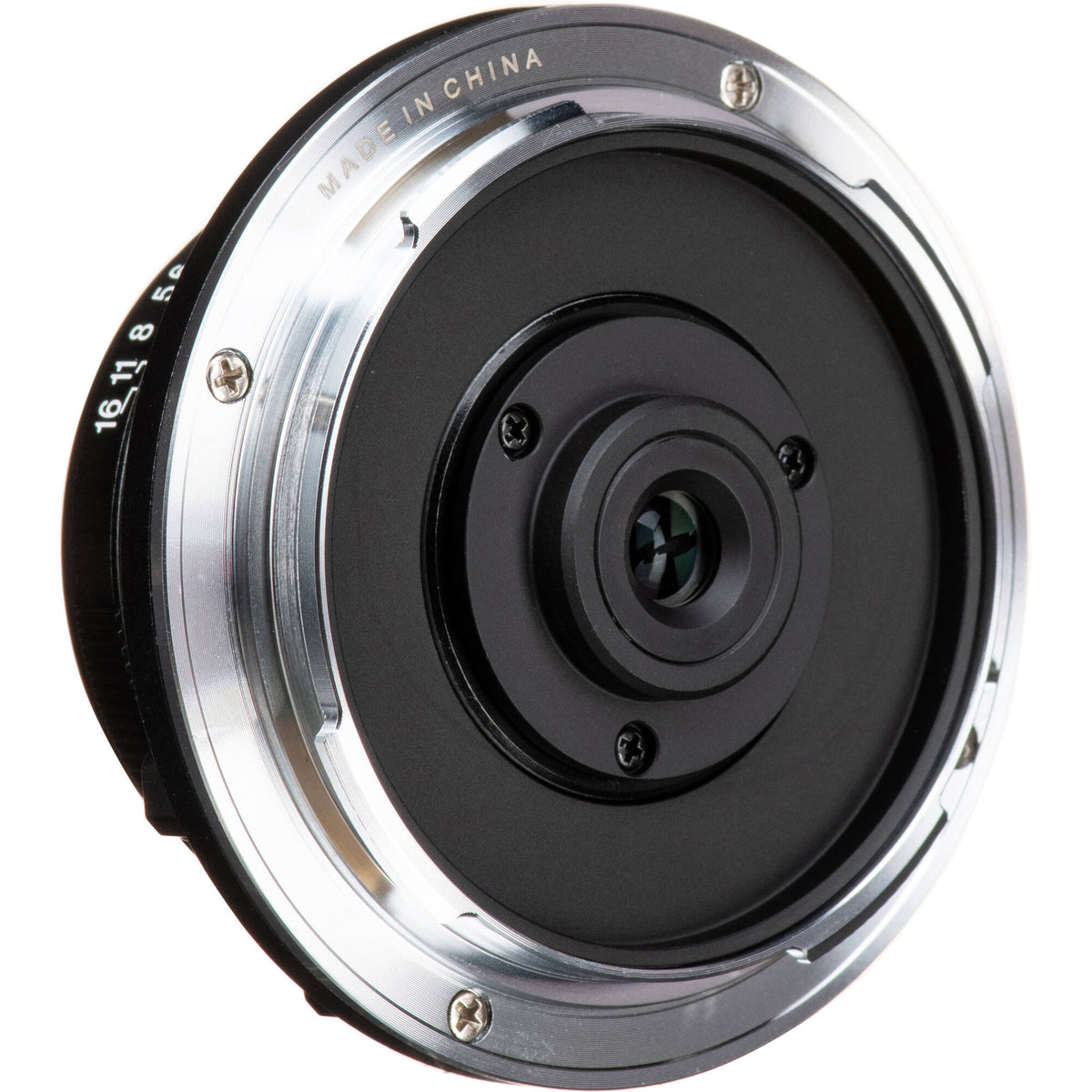 Lente Venus Optics Laowa 4mm f/2.8 Fisheye - detalle