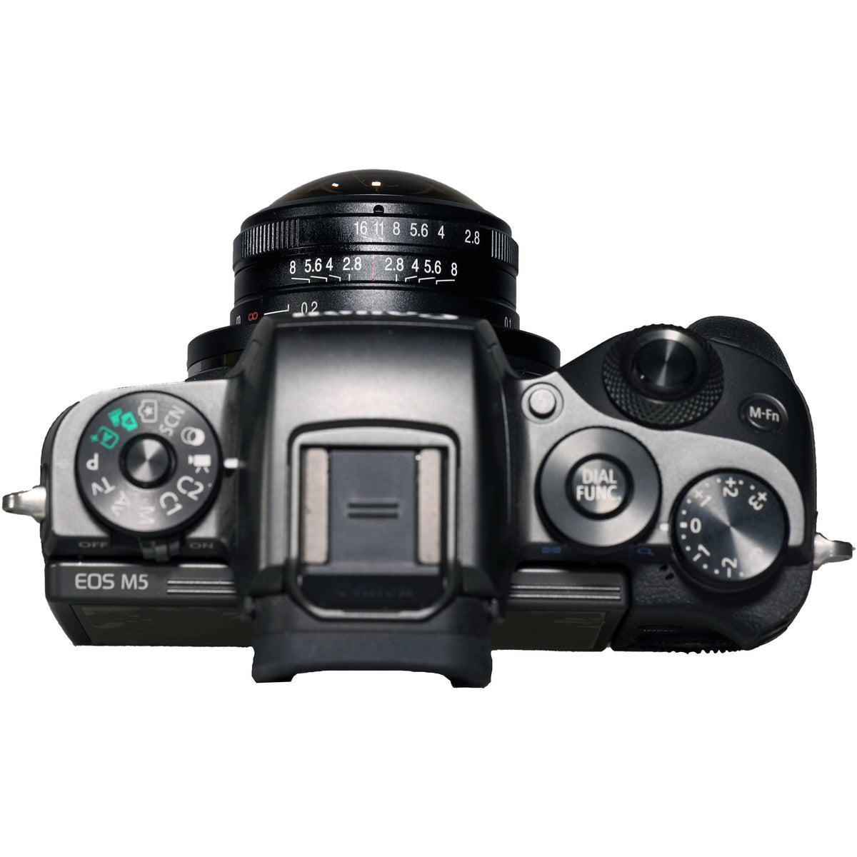 Lente Venus Optics Laowa 4mm f/2.8 Fisheye - en uso