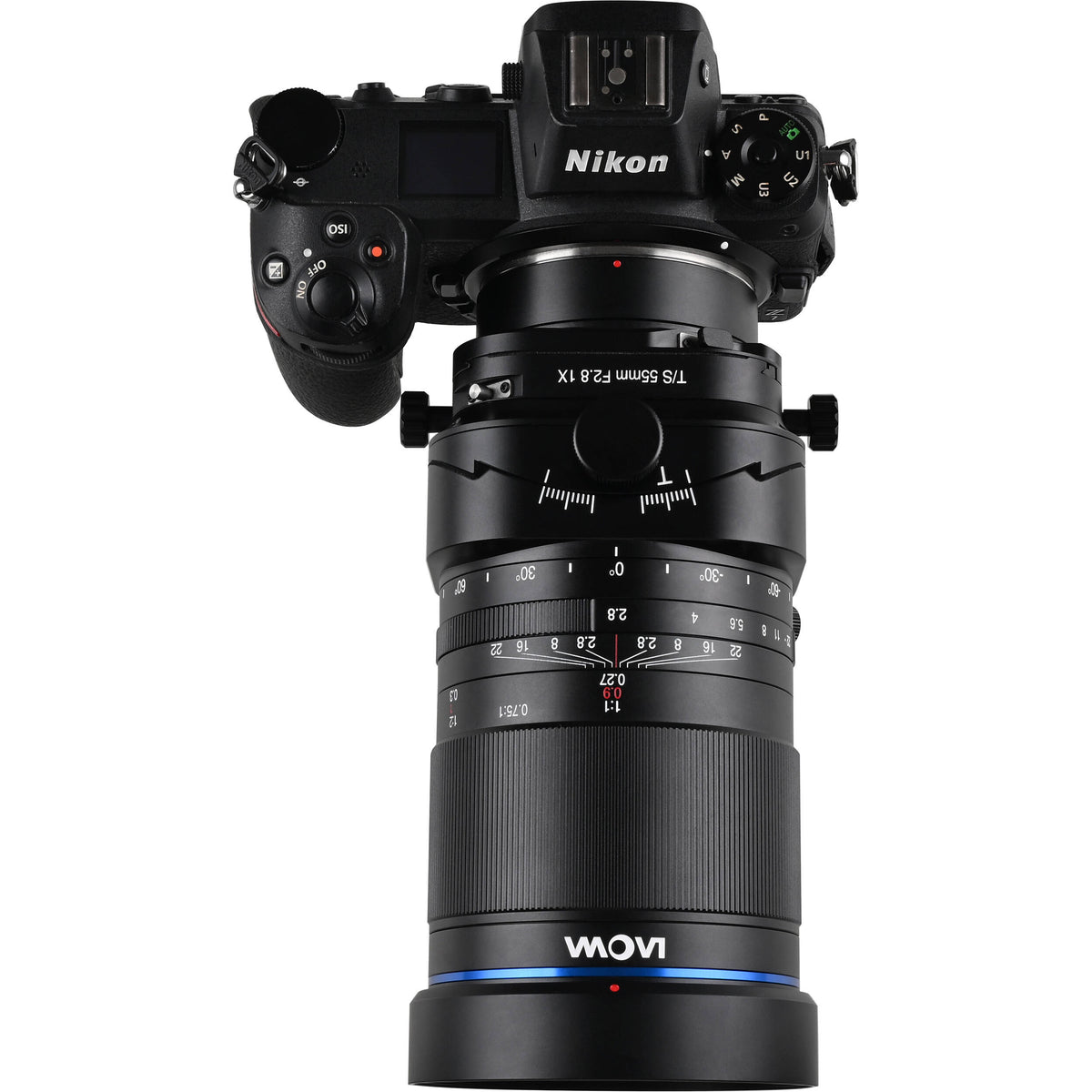 Lente Venus Optics Laowa 55mm f/2.8 Tilt-Shift 1x Macro - detalle
