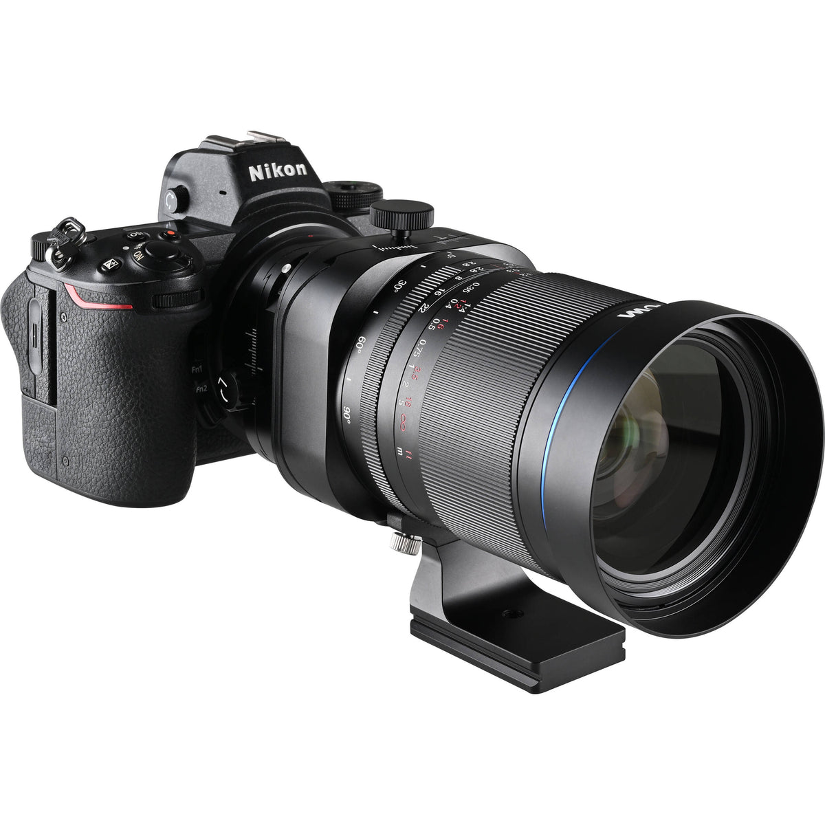 Lente Venus Optics Laowa 55mm f/2.8 Tilt-Shift 1x Macro - en uso