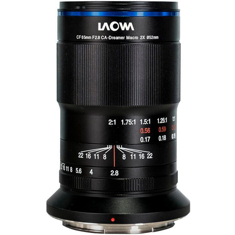 Lente Venus Optics Laowa 65mm f/2.8 2x Ultra Macro APO - vista frontal