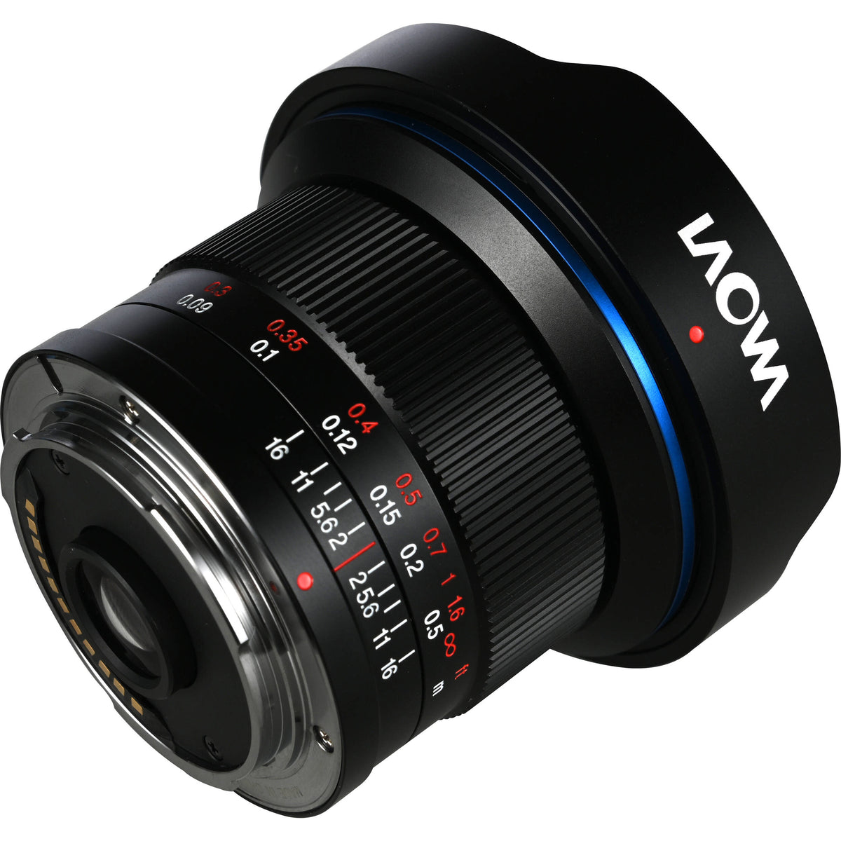 Lente Venus Optics Laowa 6mm f/2 Zero-D - vista trasera