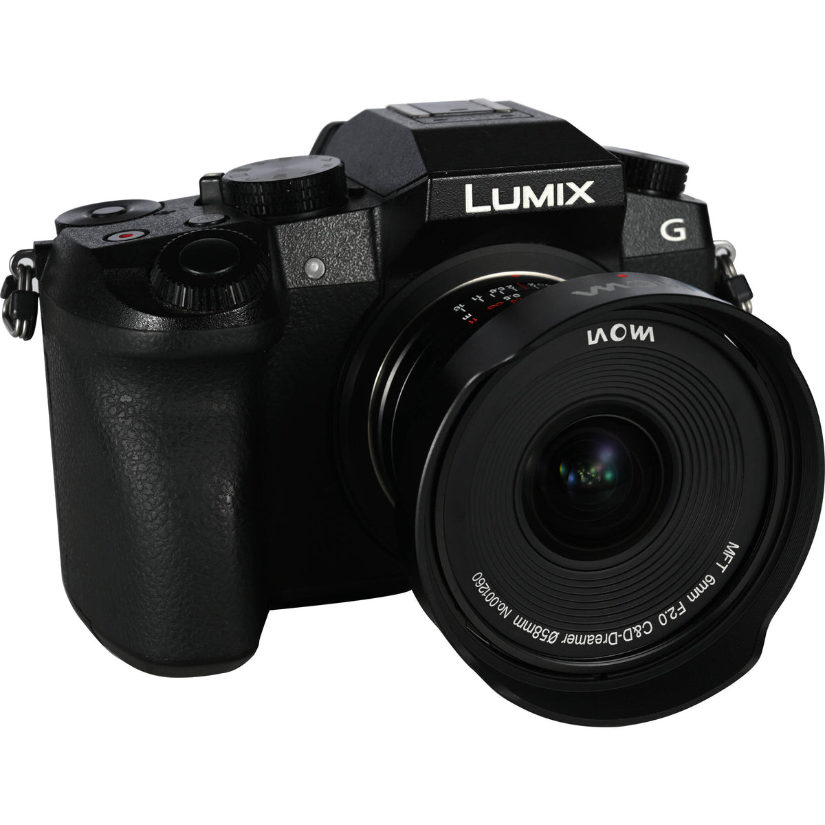 Lente Venus Optics Laowa 6mm f/2 Zero-D - vista lateral