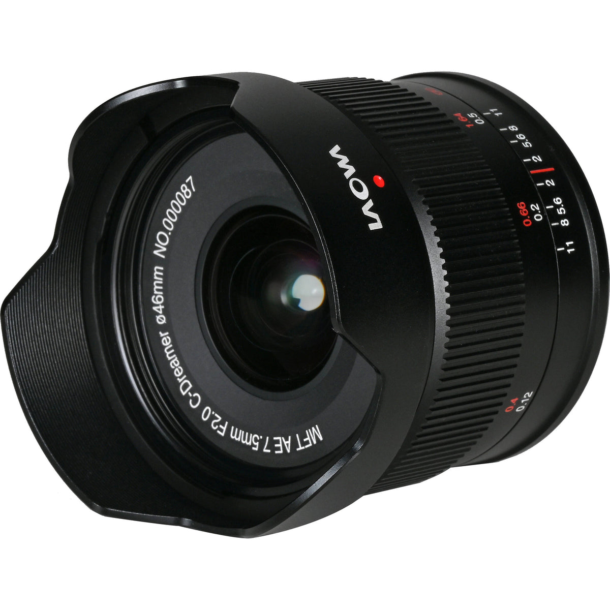 Lente Venus Optics Laowa 7.5mm f/2 (Auto Aperture Versión) - puertos y conexiones