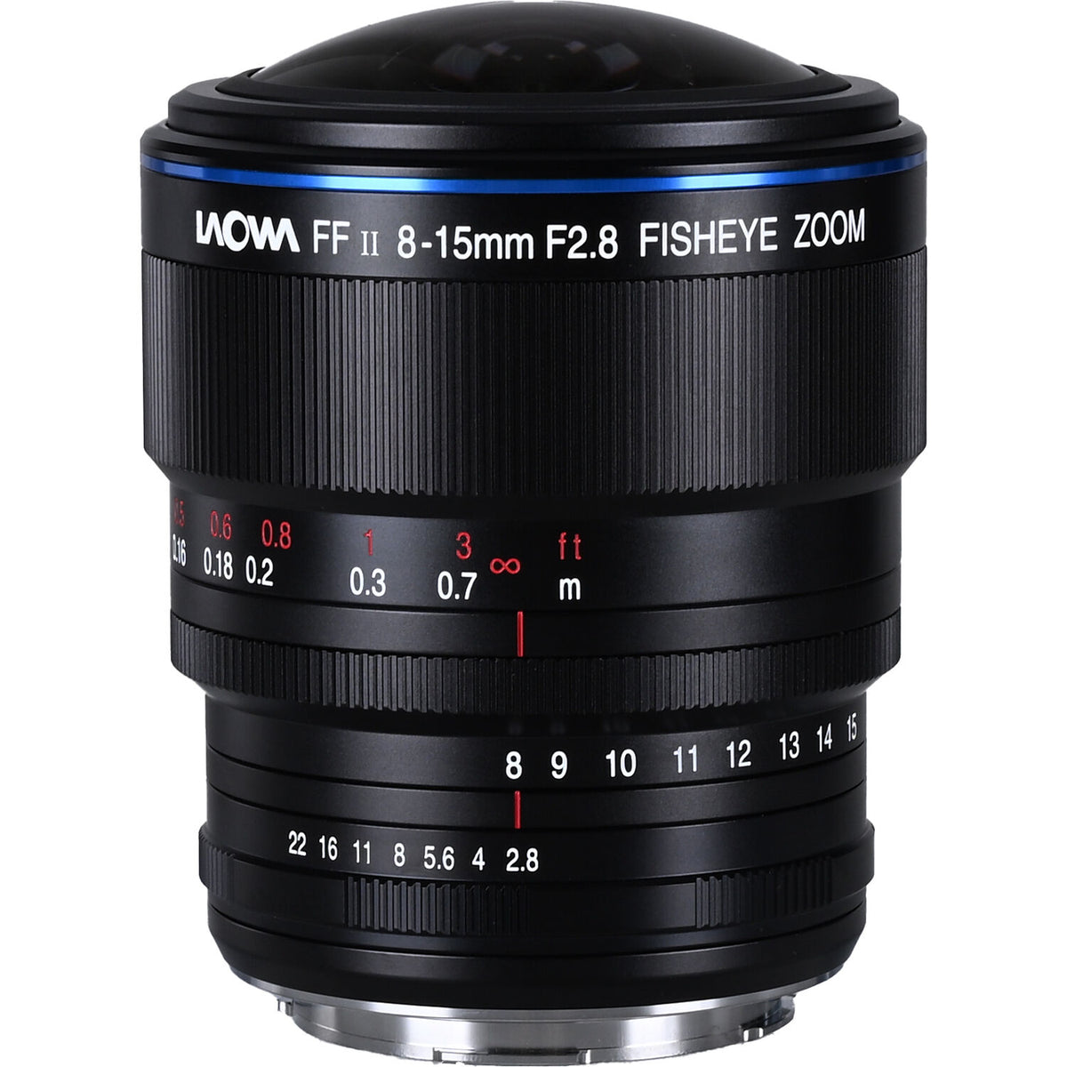 Lente Venus Optics Laowa 8-15mm f/2.8 Fisheye - vista principal