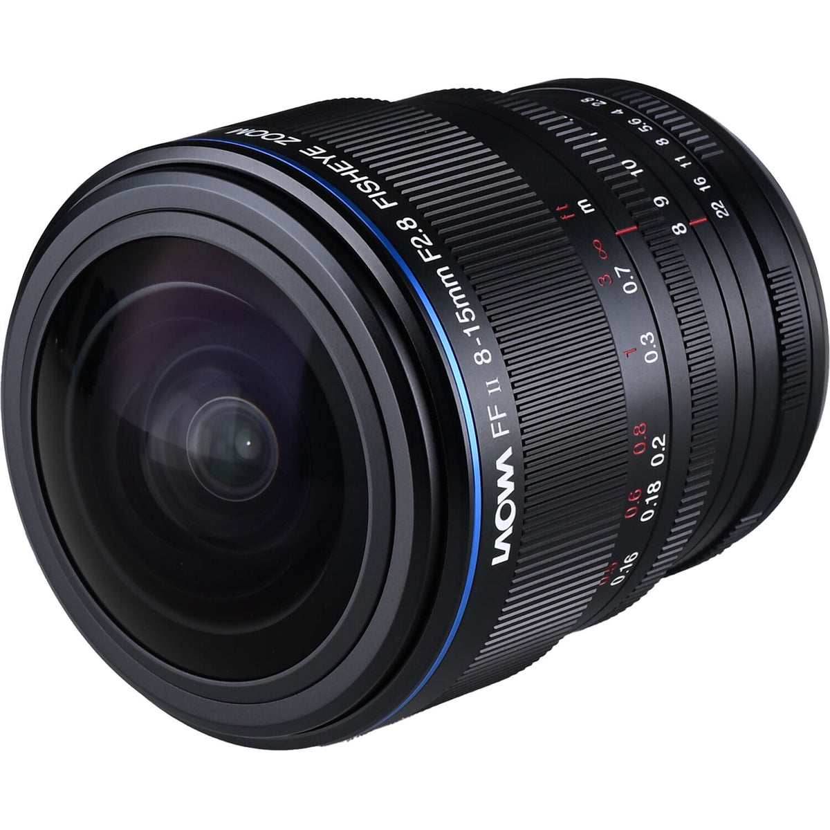 Lente Venus Optics Laowa 8-15mm f/2.8 Fisheye - vista trasera
