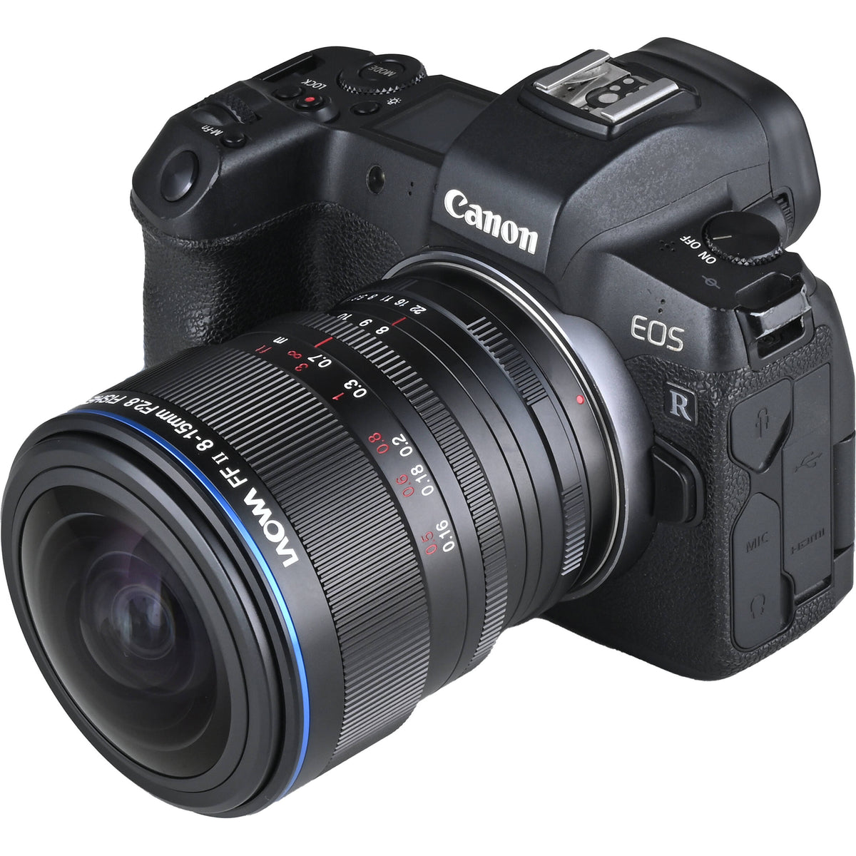 Lente Venus Optics Laowa 8-15mm f/2.8 Fisheye - contenido de la caja