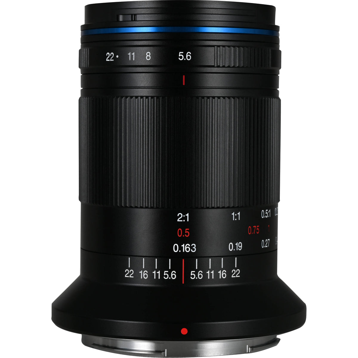 Lente Venus Optics Laowa 85mm f/5.6 2x Ultra Macro APO - vista frontal