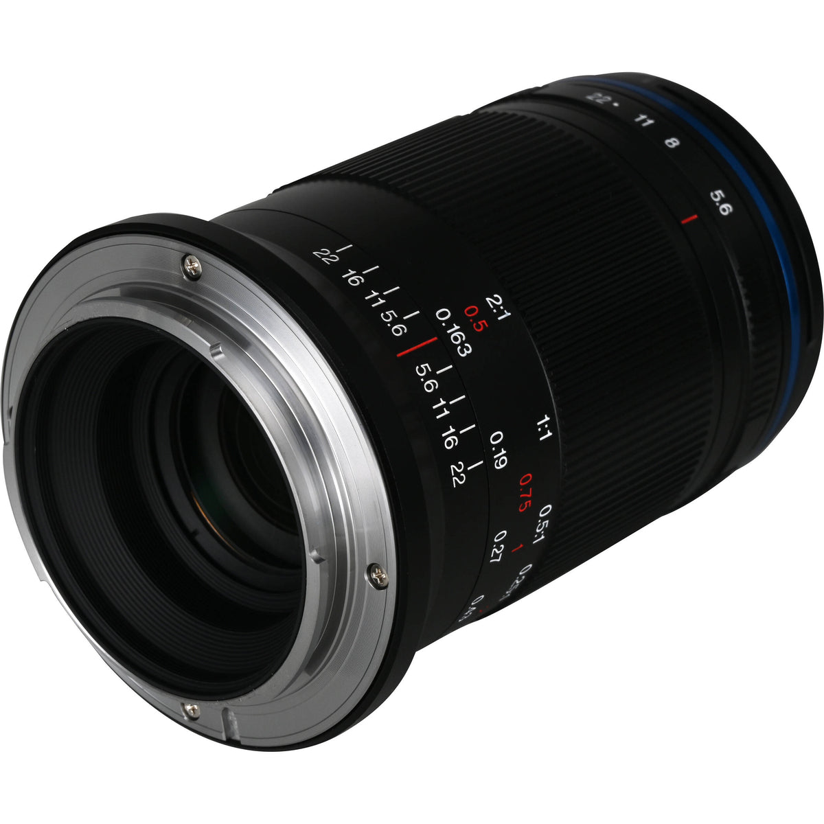 Lente Venus Optics Laowa 85mm f/5.6 2x Ultra Macro APO - vista lateral