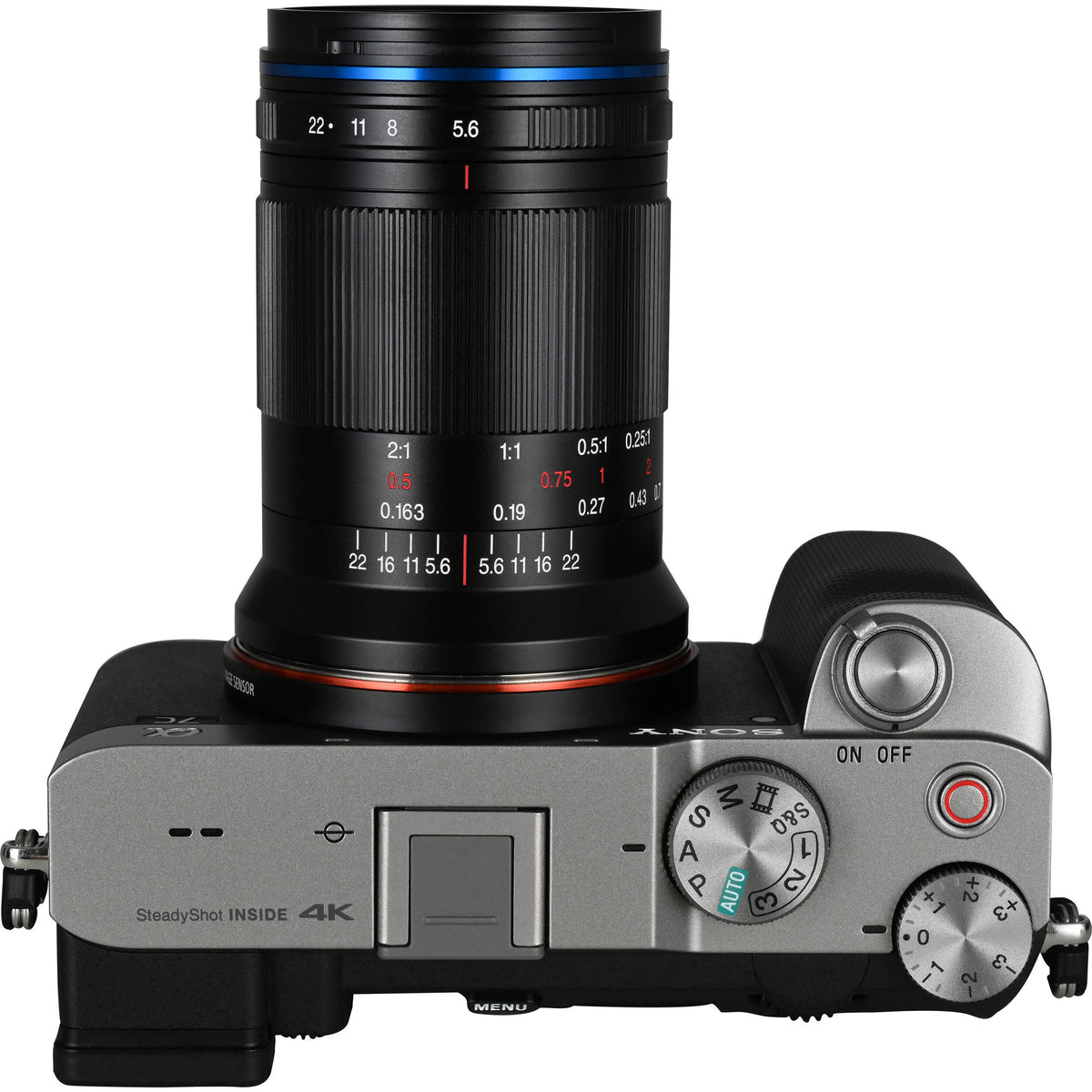 Lente Venus Optics Laowa 85mm f/5.6 2x Ultra Macro APO - detalle