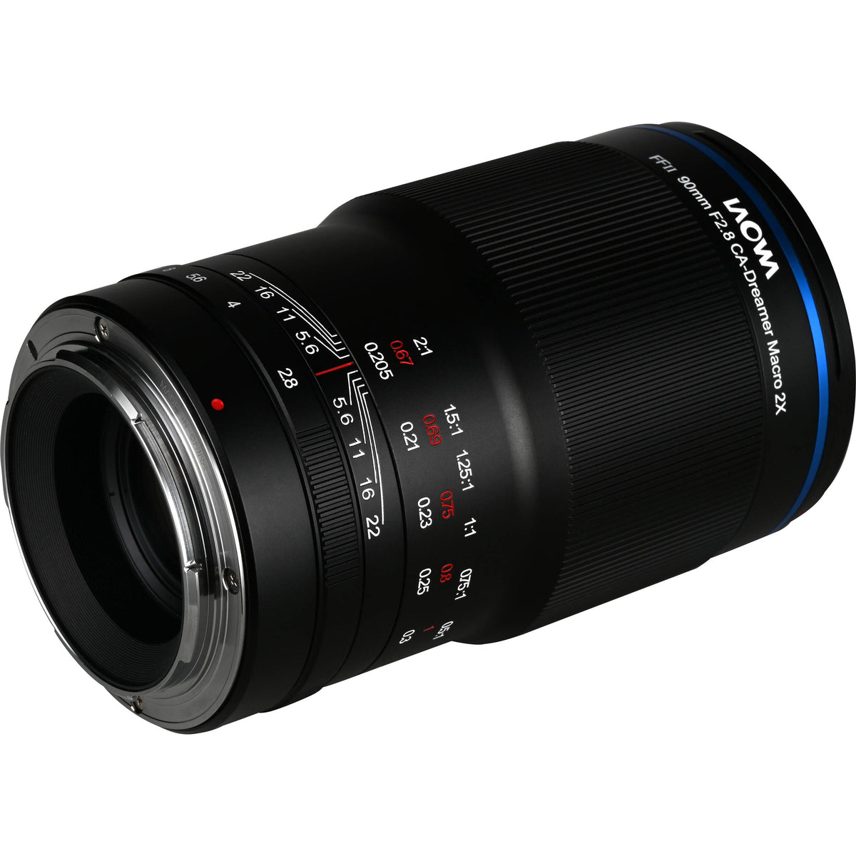 Lente Venus Optics Laowa 90mm f/2.8 2x Ultra Macro APO - vista lateral