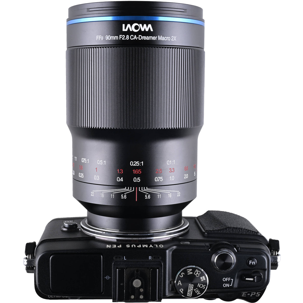 Lente Venus Optics Laowa 90mm f/2.8 2x Ultra Macro APO - en uso