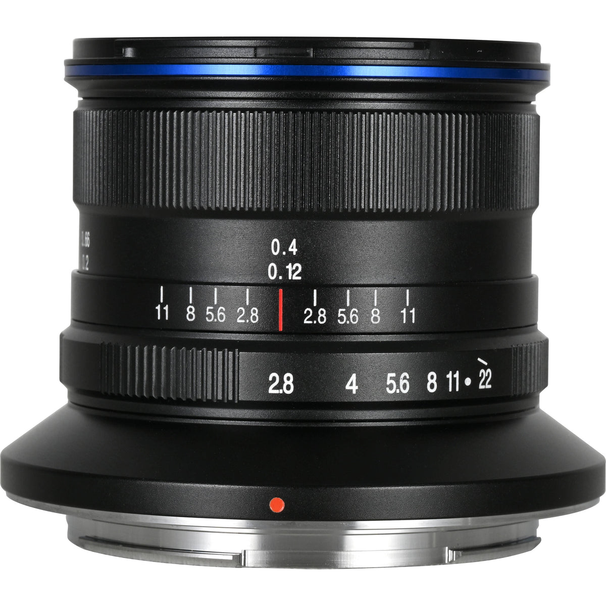 Lente Venus Optics Laowa 9mm f/2.8 Zero-D - vista frontal