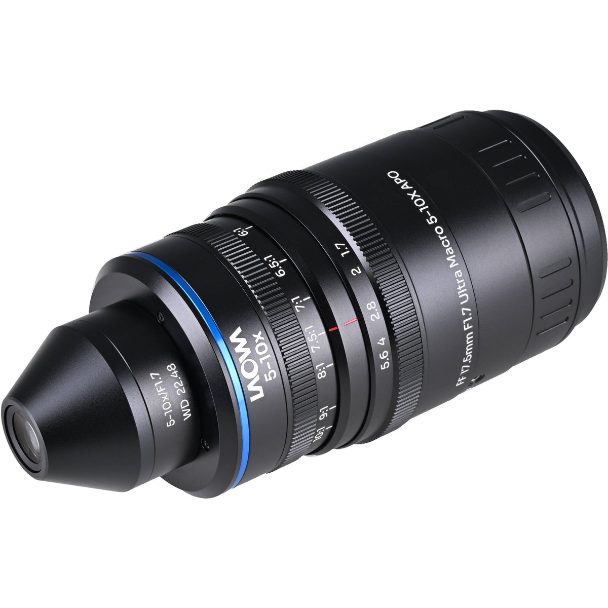 Lente Venus Optics Laowa Aksen 17.5mm f/1.7 5-10x Ultra Macro APO - vista trasera