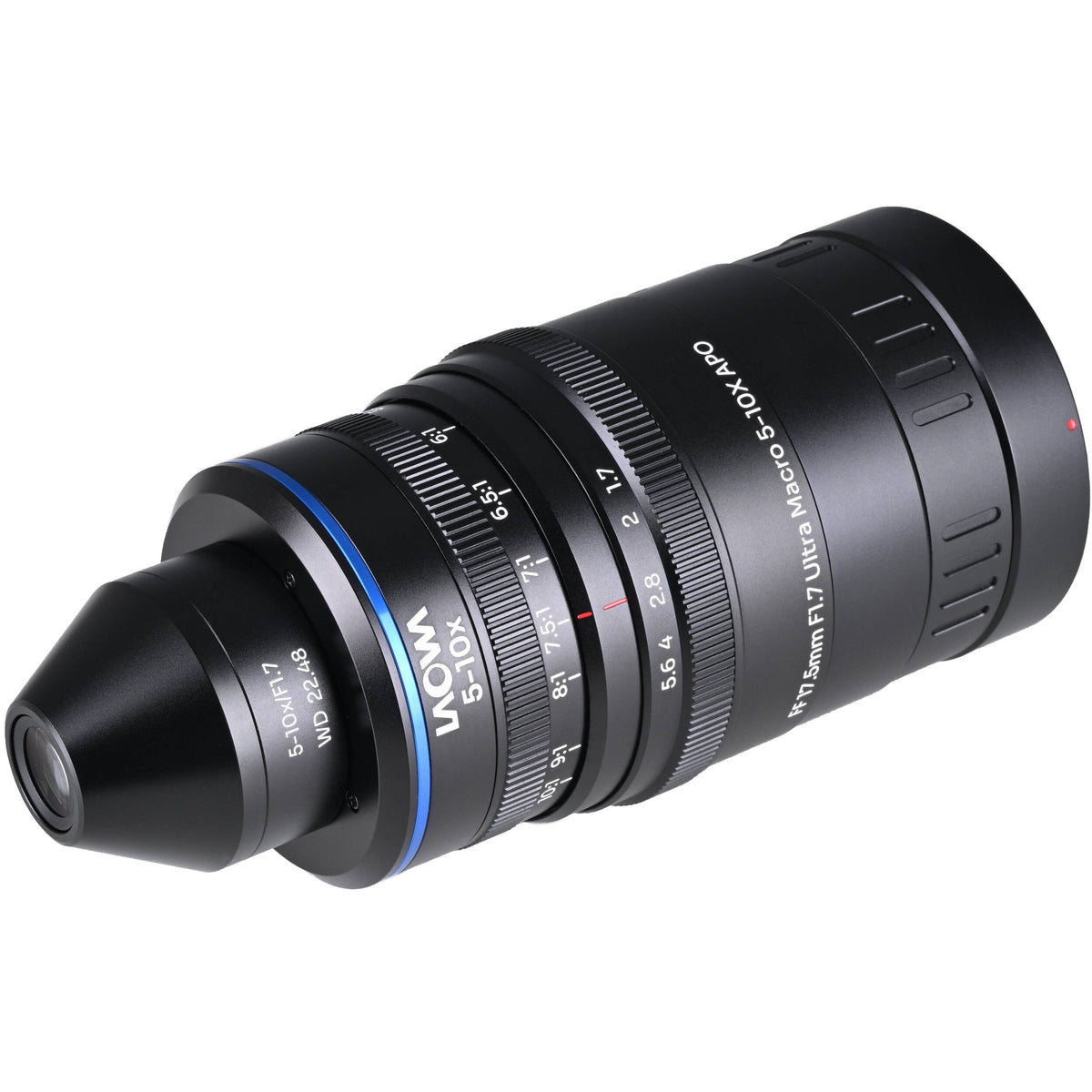 Lente Venus Optics Laowa Aksen 17.5mm f/1.7 5-10x Ultra Macro APO - vista trasera