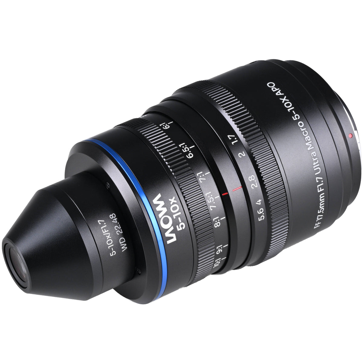 Lente Venus Optics Laowa Aksen 17.5mm f/1.7 5-10x Ultra Macro APO - vista trasera