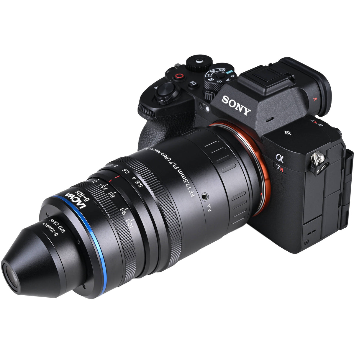 Lente Venus Optics Laowa Aksen 17.5mm f/1.7 5-10x Ultra Macro APO - contenido de la caja