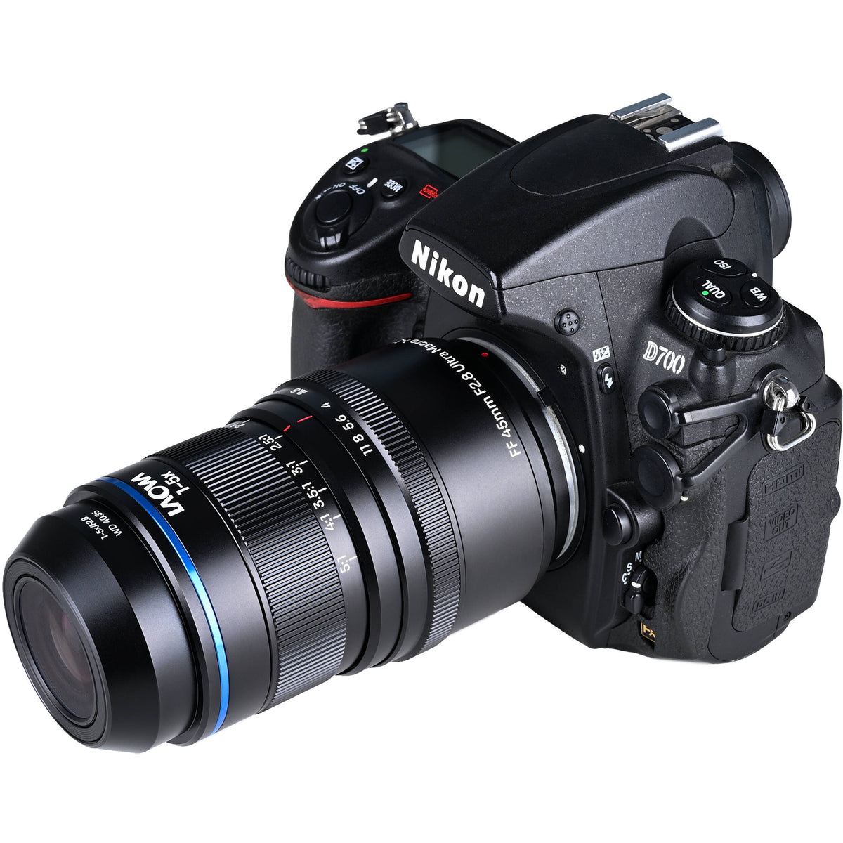 Lente Venus Optics Laowa Aksen 45mm f/2.8 1-5x Ultra Macro APO - contenido de la caja