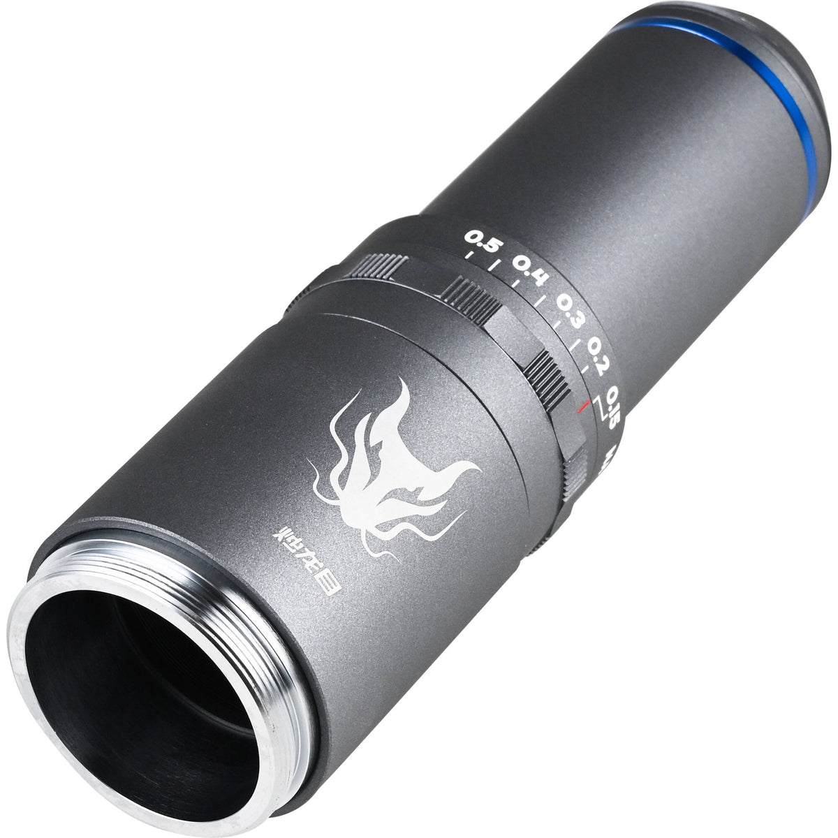 Lente Venus Optics Laowa Aurogon FF 10-50x NA0.5 Supermicro APO - puertos y conexiones