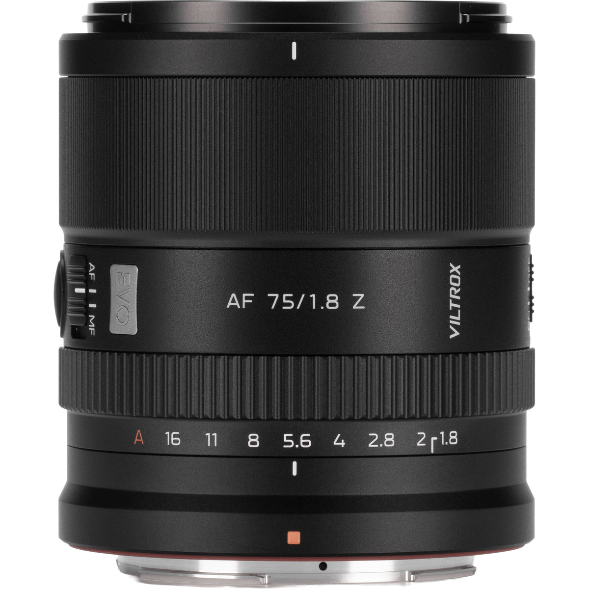Lente Viltrox 75mm f/1.8 EVO AF - contenido de la caja