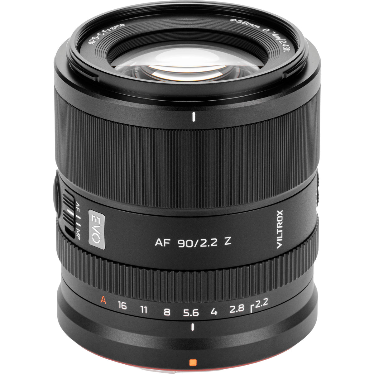 Lente Viltrox 90mm f/2.2 EVO AF - vista principal