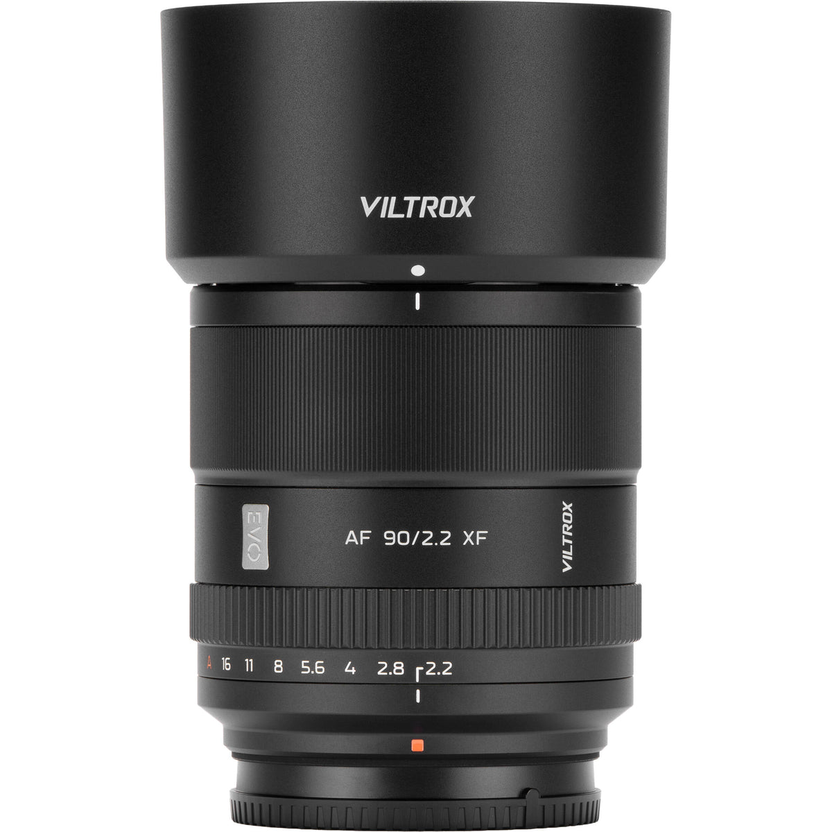 Lente Viltrox 90mm f/2.2 EVO AF - contenido de la caja